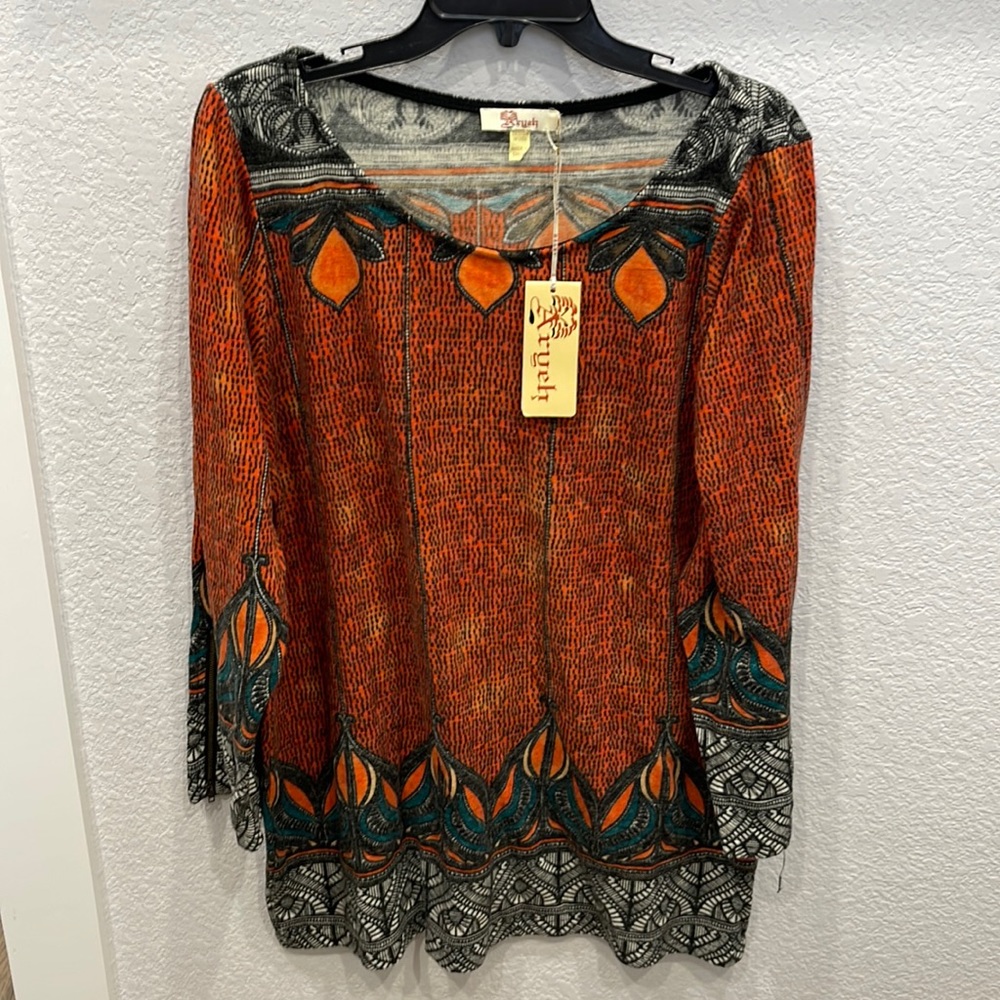 Aryeh Womens Long Sleeved Top-XXXL NWT
